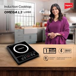 Impex 1800 Watt Induction Cooktop With Soft Button Control | Induction Cooktop With 7 Cooking Modes and Overheat Protection | 4 Digit LED Display | 1 Year Warranty image 2