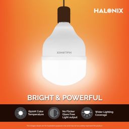 Halonix 30W B22D Led Cool White Bulb, Pack Of 1, (F2Mnd6Np9000000) image 3