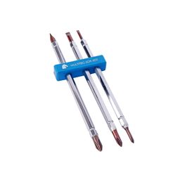 multitec industries ltd MULTITEC SDK-600 – 6 in 1 Multibit Reversible Screwdriver Set – PH2, PH1, PH0 – High Grade Alloy Steel – Quick Change Handle with Metallic Collet – Compact & Durable – 350g – Made in India image 3