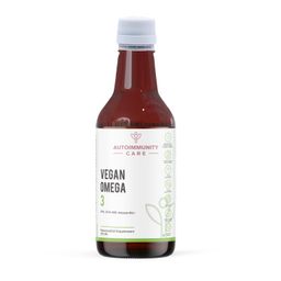 autoimmunity care Vegan Omega 3 Oil | EPA, DHA With Astaxanthin | Health Supplement For Heart, Brain, Eye, Skin, Muscles, Bone & Joint Support | Better than Fish Oil | 100% Vegetarian | 250 ML Oil image 1