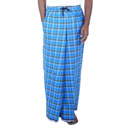 ELASTIC PREMIUM COTTON LUNGI WITH SIDE POCKET | SOFT BREATHABLE CHECKED LUNGI FOR MEN'S image 1