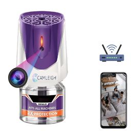 camleigh Wi-Fi Spy Camera Mosquito Repellent, 4k Hidden Camera with 32gb Built in Memory with Live Audio and Video, Motion Detection Home Security Nanny Cam, Wireless Wi-Fi Surveillance Camera. image 4