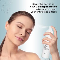 glam 21 Glam21 Make-up Fixer Spray - Keeps Makeup Intact with a Sparkly Texture | Lightweight & Long-lasting with Hyaluronic Acid & SPF 30 | Flawless Look | Dermatologically Tested image 5