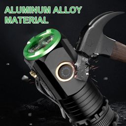 Care 4 Mini led USB Rechargeable Flashlight Portable Glare Pocket lamp with Clip Magnetic high Brightness Torch Light image 3