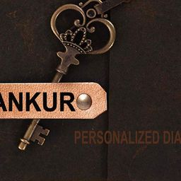 RJKART Personalised Handmade Leather Diaries with Customized Name Journal Diary Writing Notebook for Office image 2