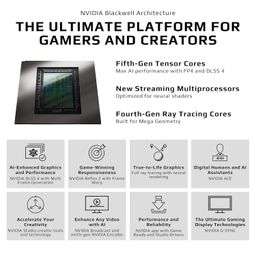 GIGABYTE GeForce RTX 5080 AERO OC SFF 16G Graphics Card, WINDFORCE Cooling System, 16GB 256-bit GDDR7, GV-N5080AERO OC-16GD Video Card image 4