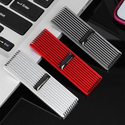CALANDIS M.2 Heatsink for Nvme Ngff M.2 2280 Ssd Portable Cooler for Pc Computer Red image 5