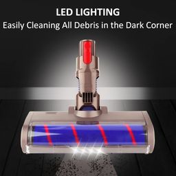 pulinkai Soft Roller Cleaner Head Accessory Attachment Replacement for Dyson V7 V8 V10 V11 Cordless Vacuum Cleaner image 5