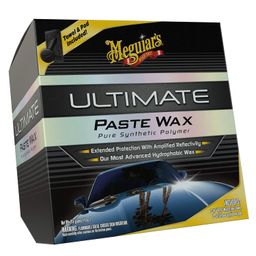 Meguiar's Ultimate Paste Wax Hydrophobic Polymer Technology Synthetic Paste Wax for Durable high Gloss Wet Finish image 1