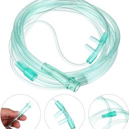 CROSSMED O2 Nasal Soft Tube For Concentrator Or Cylinder With Adjustable Oxygen Concentration - Adult | Pack Of 4 Size 2 Meter image 2