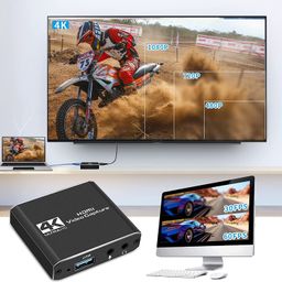 Etzin HDMI Capture Card USB 3.0, 4K Video Capture Card to USB/Type-C with Microphone & HDMI Loop-Out, Capture Card 1080p 60fps for Streaming Nintendo Switch/Game Console/TV Box/Phone-EPL-803HVC. image 4