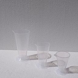 generic Combo Pack Set of 3 Polypropylene Measuring Beaker (25ml / 50ml / 125ml) image 1