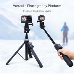 SKYVIK SIGNIPOD 1.75 metre Selfie Stick/Tripod Sturdy Stand with Blutooth Remote for Selfie/Video Recording/Photo/Live Stream/Vlog/YouTube for Smartphone, iPhone, Action Camera, Mics and Lights image 4