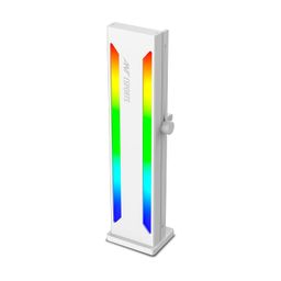 Ant Esports GCB70 ARGB GPU Holder & Anti-Sag Bracket with Built-in ARGB Strip (White) image 1