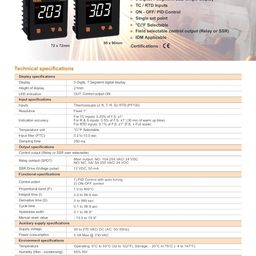 Selec TC303 CX Digital Temperature controller image 2