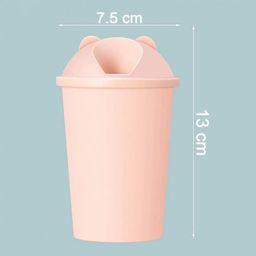 Oblivion Cute Bear Shape USB Humidifier With Multicolor LED Light, Silent Operation, Large Capacity, Portable Cool Mist Air Purifier, Ideal For Home Office Car Bedroom, USB Powered, Easy To Use image 4