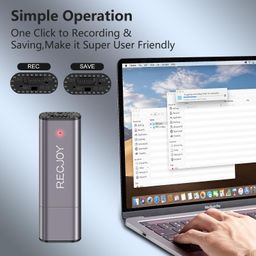 maybest 64GB Mini Voice Recorder Portable Digital Voice Audio Recorder Sound Recording Device with 288 Hours Recording Capacity for Meetings Lectures Interviews image 3