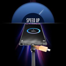 Basesailor 120W 4 in 1 Multi Function Braided Fast Charging Cable with Lightning to USB-C, Type C-C, Ligthning to USB, Military Grade Durability, Compatible for iPhone, Samsung, Oneplus Series & More image 4