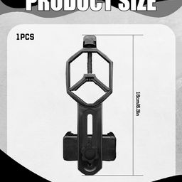 Telescope Mobile Holder, Adjustable Smartphone Adapter fo Telescopes, with Smartphone Adapter Mount for Monocular, Binoculars and Microscopes image 2