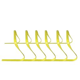Foricx New Flat Agility Hurdle/Track and Field Hurdle/Speed Jumping Agility Hurdle Set of 6 |Parrot Green Color (Color May Vary) image 1
