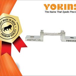 YOKINS, DC Shunt 200A/75mV as per IS1248 Current Meter Shunt Resistor Resistance for DC Ammeter Shunt image 3