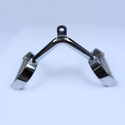 MERISHOPP Double D Handle Press Down Bar for Triceps Pull Down Chest Strength Training image 5