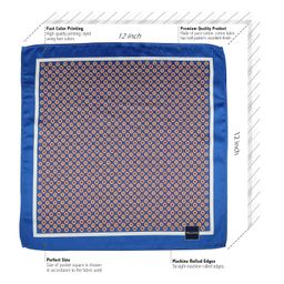 peluche Snappy Square Pocket Square For Men image 5