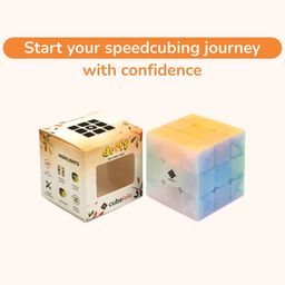 Cubelelo Drift 3x3 Jelly Edition Speedcube Magic Cube Puzzle image 4