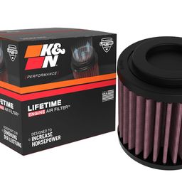 K&N Engine Air Filter: High Performance, Premium, Powersport Air Filter: Compatible with 2022-2033 Royal Enfield Classic/Hunter 350 and 2021-2023 Meteor 350, RO-3522 image 1
