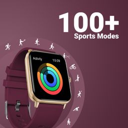 Fire-Boltt Ninja Call Pro Plus Fusion Smart Watch 1.83 inch with Bluetooth Calling, AI Voice Assistance, 100 Sports Modes IP67 Rating, 240 * 280 Pixel High Resolution (Wine) image 5