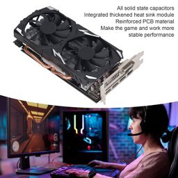 HEITIGN Graphics Card RX580 Game Graphics Card 8GB GDDR5 256BIT Low Noise Desktop Computer Graphics Card for 10 11 Vista (RX580 8GB GDDR5 256BIT) image 4