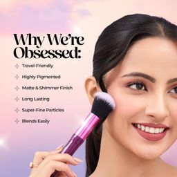 Hilary Rhoda Transform Face Palette|9 Eyeshadows|2 Blushes|Highlighter & Contour|Highly Pigmented|Available In 2 Variants|Matte & Shimmer Finish|All-In-One Kit|18G (Soft Glam - Shade 01) image 5