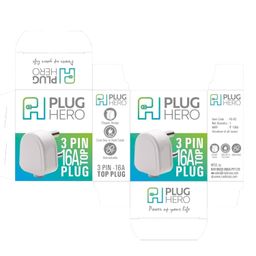 plug hero PLUG HERO-16A 3 Pin Plug Top 240V (pack of 10) Suitable for Iron, Heater AC, Gyser, Microwave, Mixer & Juicer Grinders image 2