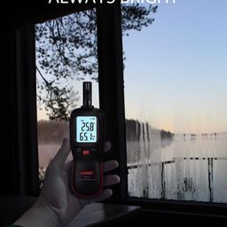 Wintact Digital Temperature and Humidity Meter, Thermometer Hygrometer Monitor with Dew Point and Wet Bulb Temperature, Backlight, Max/Min Value, Data Hold, Store 1000 Group of Data for Indoor Outdoor image 5