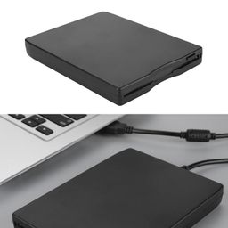 HEITIGN USB Floppy Disk 20×15×3 1.44M Neutral USB External Portable Floppy Drive Fdd Floppy Disk for General Use Black image 5