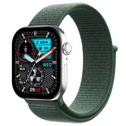 Fire-Boltt Ring X Smartwatch 2.01” Display with Always On Display, Bluetooth Calling, Wireless Charging, AI Voice Assistant, 100+ Sports Modes, Health Suite, 500+ Watchfaces (Green) image 1