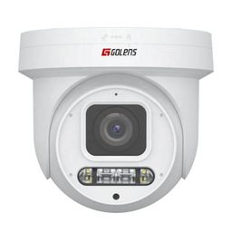 Golens V33 5MP Mini PTZ IP Camera, 5X Auto Focus Optical Zoom Camera Indoor/Outdoor P2P Ethernet Powered Live Streaming Two-Way Audio (All NVR Support) image 1