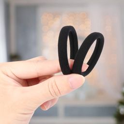 Miramar Elastic Rubber Bands (Black) - Pack of 12 image 4
