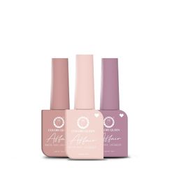 Colors Queen Affair Matte Nail Paint Set of 3-02 Rusty Nude, Cupcake & Elite Pink| Quick Drying Nail Polish, Semi Matte Finish Nail Kit | Highly Pigmented & Long Lasting Enamel 13ml Each image 1