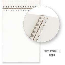 Anupam Sketch-E Sketch Book A4 Hard Cover Wireo Binding Drawing Notebook 100% Recycled Kraft Paper Plain & Dot-Grid On One Side 140GSM 100 Pages for Artists Students Sketching image 5