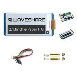 Waveshare 2.13 inch e-Paper Display Hat 250x122 Resolution E-Ink Screen LCD Module SPI Interface with Embedded Controller for Raspberry Pi 2B 3B Zero Zero W image 1