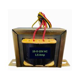 generic Agriwyz Step-Down Transformer 415V to 15-0-15V AC, 1.5A | Dual Output Electrical Transformer for Industrial and DIY Applications image 1