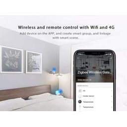 Tidyard Powered by Tuya ZigBee Wired Smart Gateway Hub Smart Home Bridge Tuya/Smart Life APP Remote Control Center WIFI & Network Cable Connection for All Tuya ZigBee 3.0 Smart Products image 4