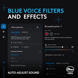Logitech G Yeti GX Dynamic RGB Gaming Microphone with LIGHTSYNC, USB Mic for Streaming, Supercardioid, USB Plug and Play for PC/Mac - Black image 4