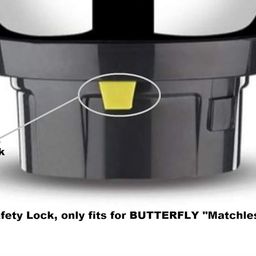 Butterfly Matchless Jars 1000 ml for Mixer Grinder (Black) image 2
