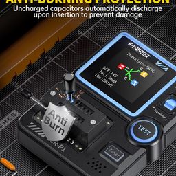 FNIRSI LCR-P1 Transistor Tester, Mosfet Capacitor SMD Electronic Component Tester, Diode Triode Zener Resistance Inductance Battery Test LCR Meter MOS PNP NPN ESR Meter image 3