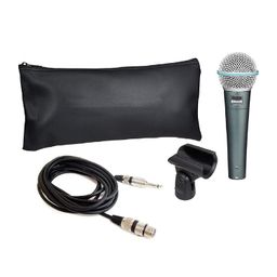 hybite Beta-58A Dynamic Cardioid XLR Unidirectional Microphone for Solo Vocals & Karaoke Singing, Speech etc (dosenot Work with Mobile and Computer) image 3