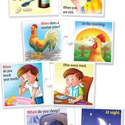 Creative's WH Series | Let's Find Out- When? | Question - Answer Puzzles Game |Learning Games for Kids | Picture Puzzle | Preschool Learning | Fun Educational Games for Ages 4 & Up image 4