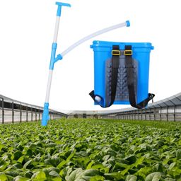 Enakshi® Manual Fertilizer Spreader Fertilization Tool 25L for Corn Fruit Trees Height Adjustable image 3