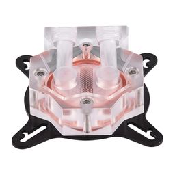 dpofirs GPU Water Block, Water Cooling Block Precise Universal Stainless Steel Exquisite Craftsmanship Anti Oxidization for Computer PC GPU image 3